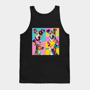 Rat Terrier Pop Art - Dog Lover Gifts Tank Top